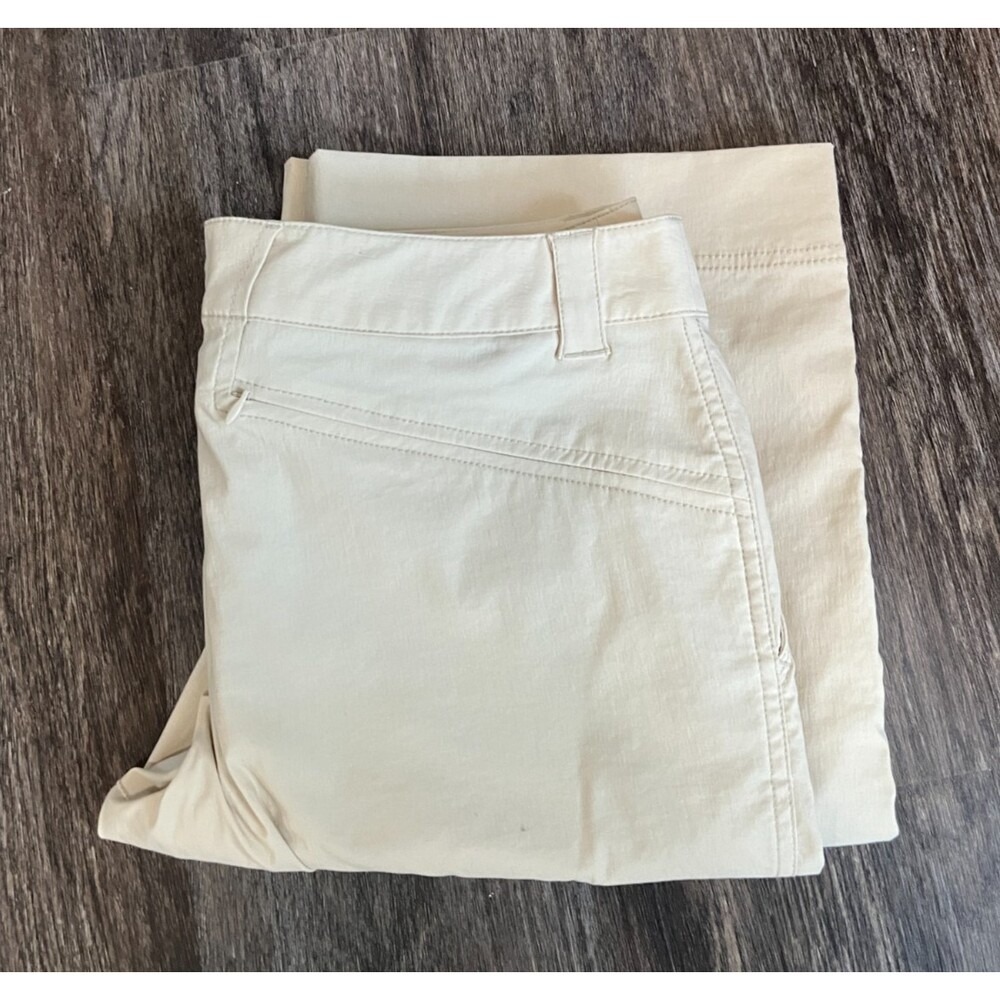 Athleta Pants 12T chino khaki lightweight ladies trouser EUC - Picture 5 of 5